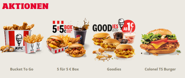 Aktuelle KFC Gutscheine & Aktionen gültig bis 09.06.2020 - ProspekteDE