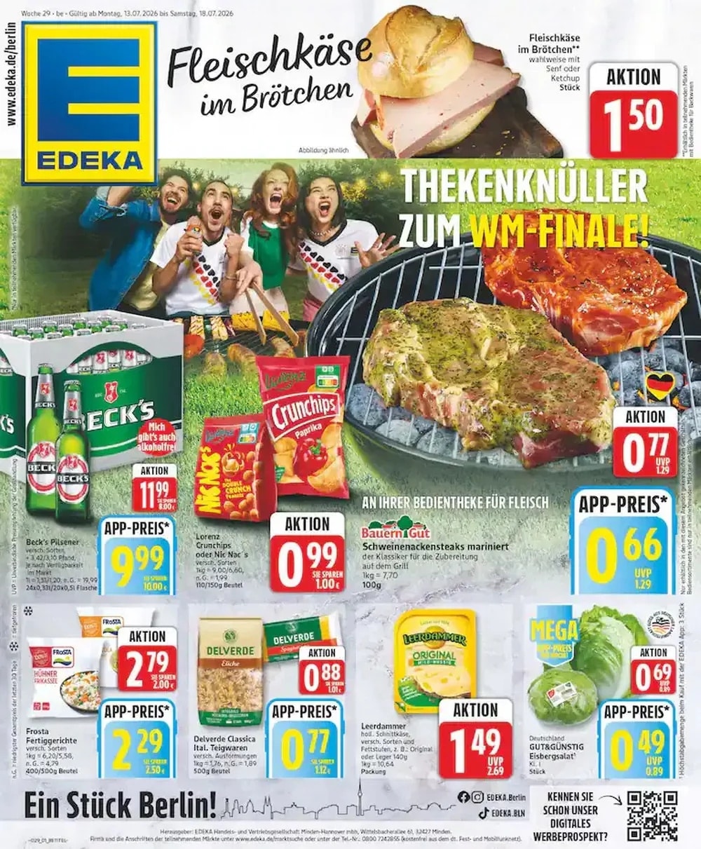 Edeka angebote 13.07.2026