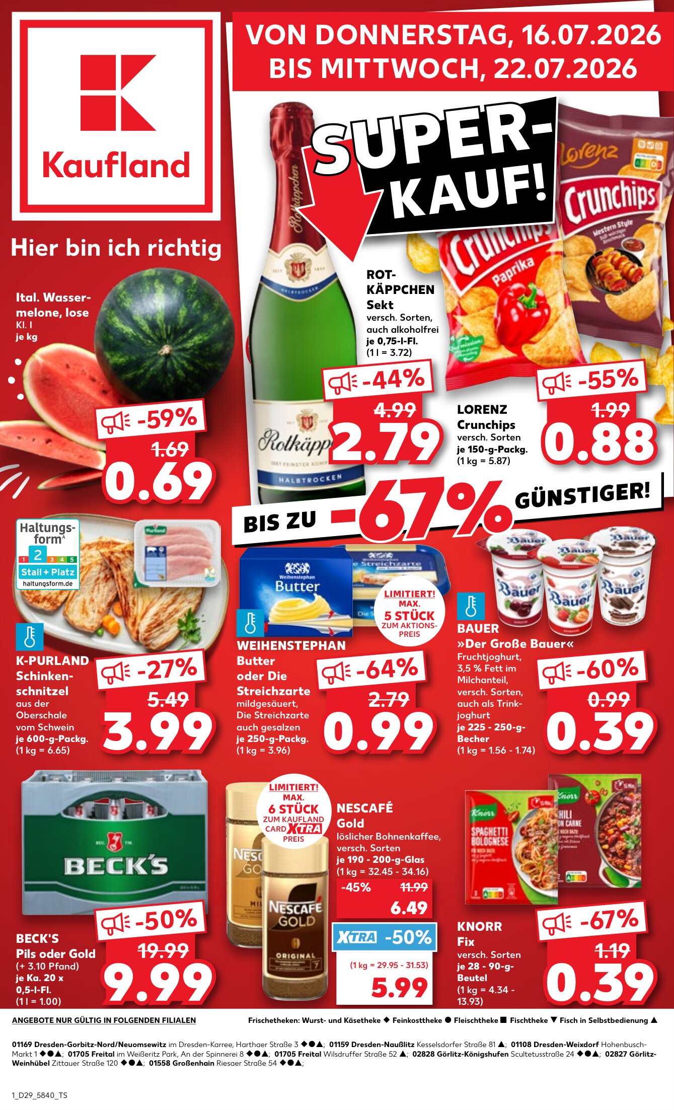 Kaufland angebote 16.07.2026