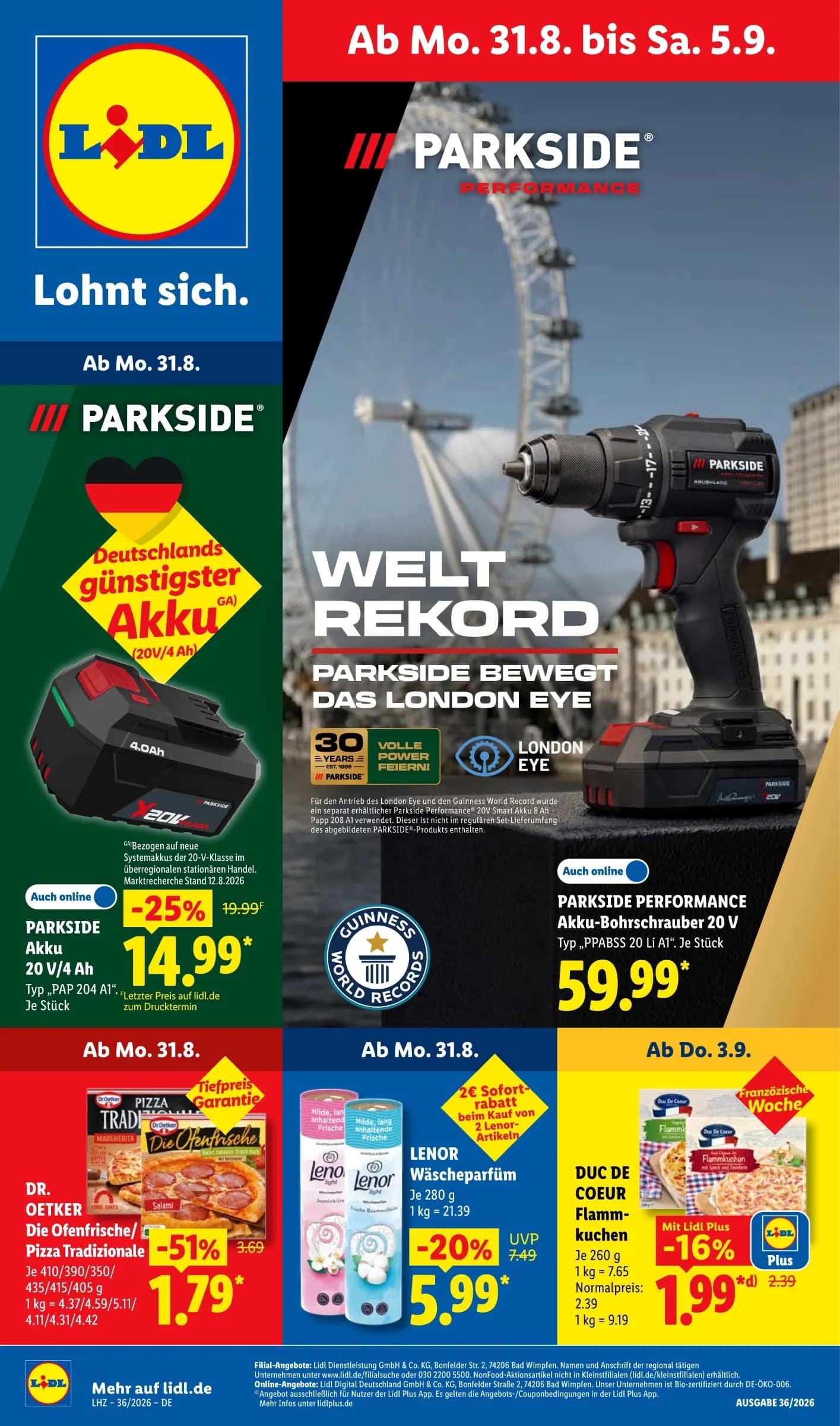 Lidl angebote 31.08.2026