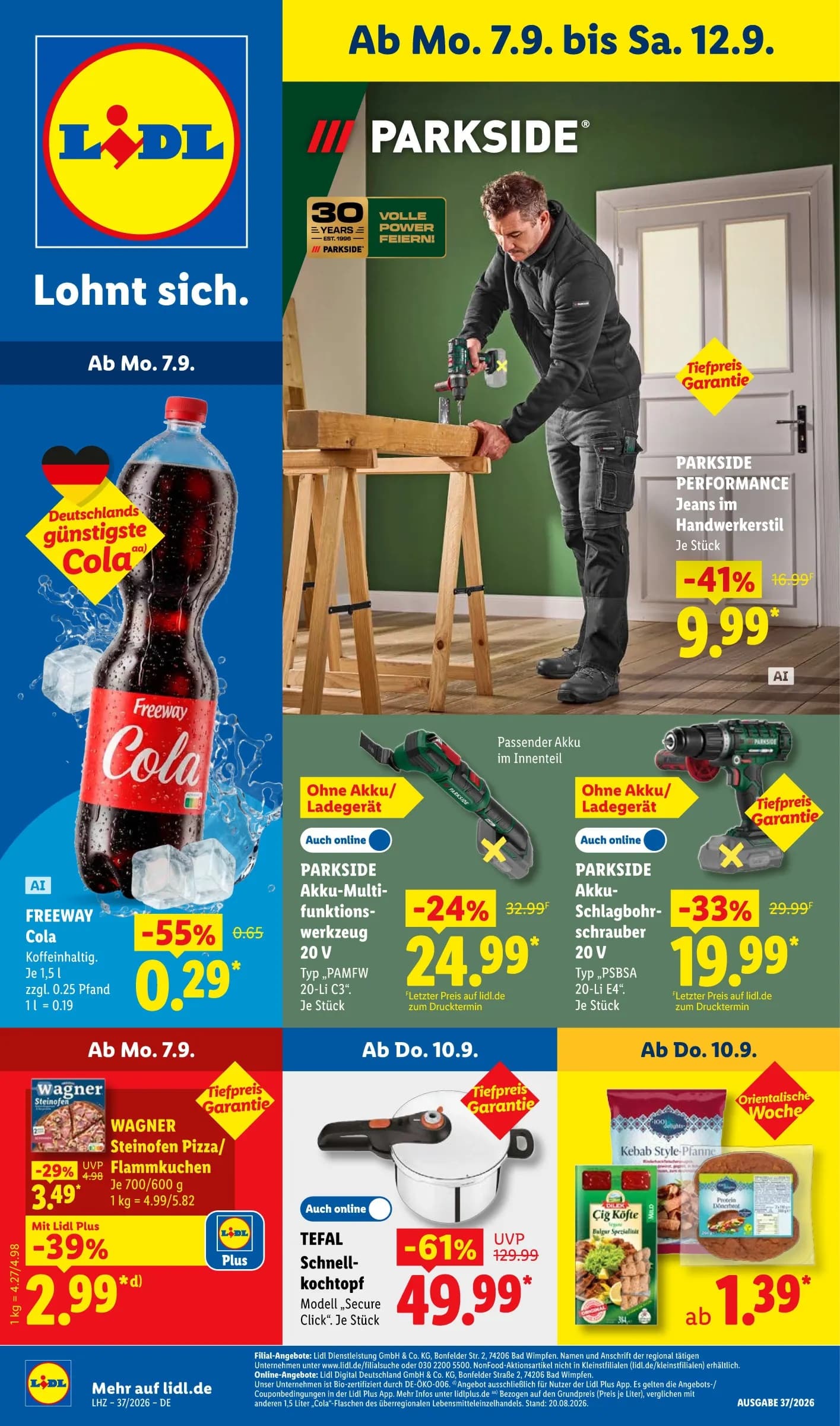 Lidl angebote 07.09.2026