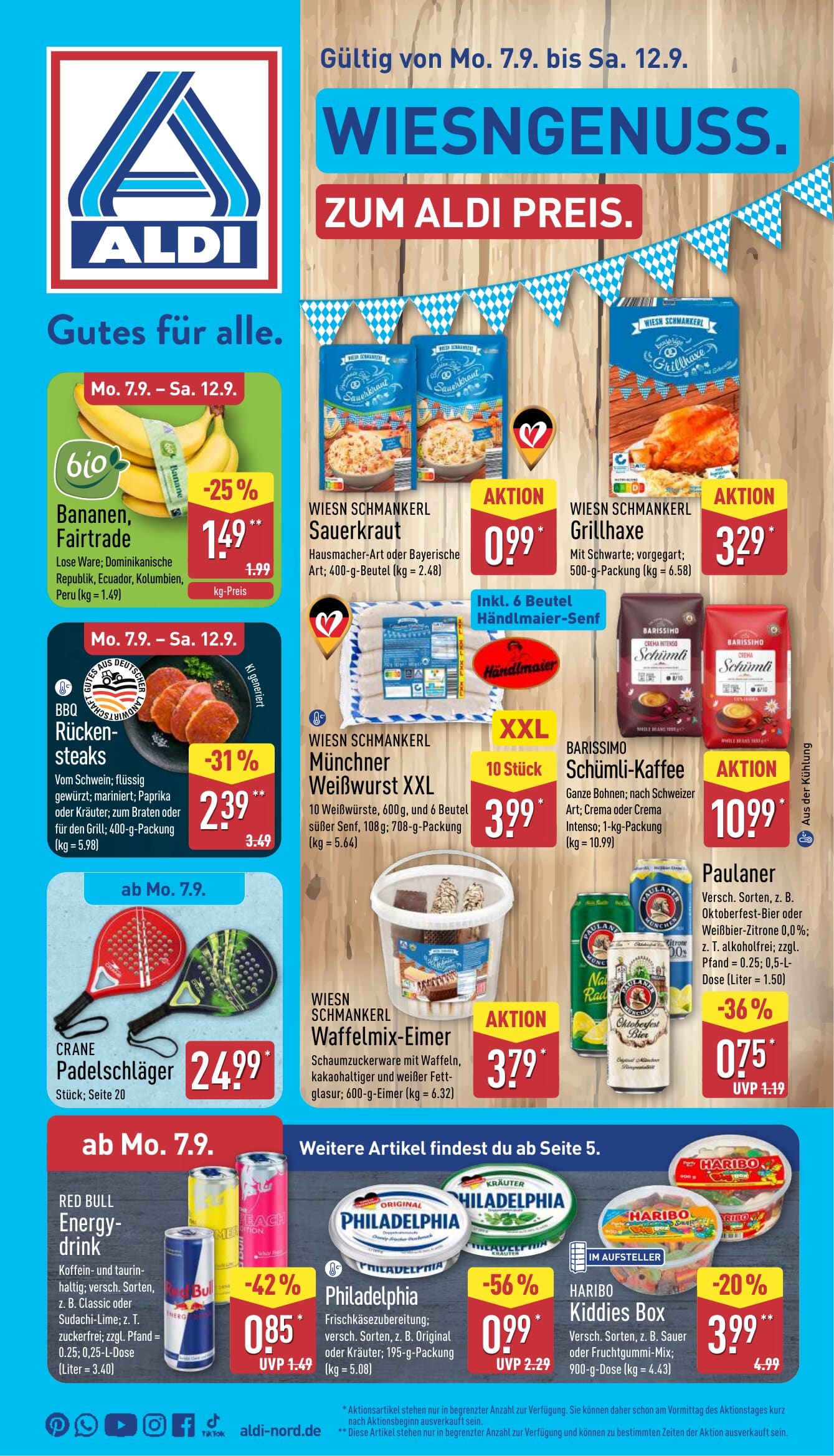 Aldi Nord angebote 07.09.2026