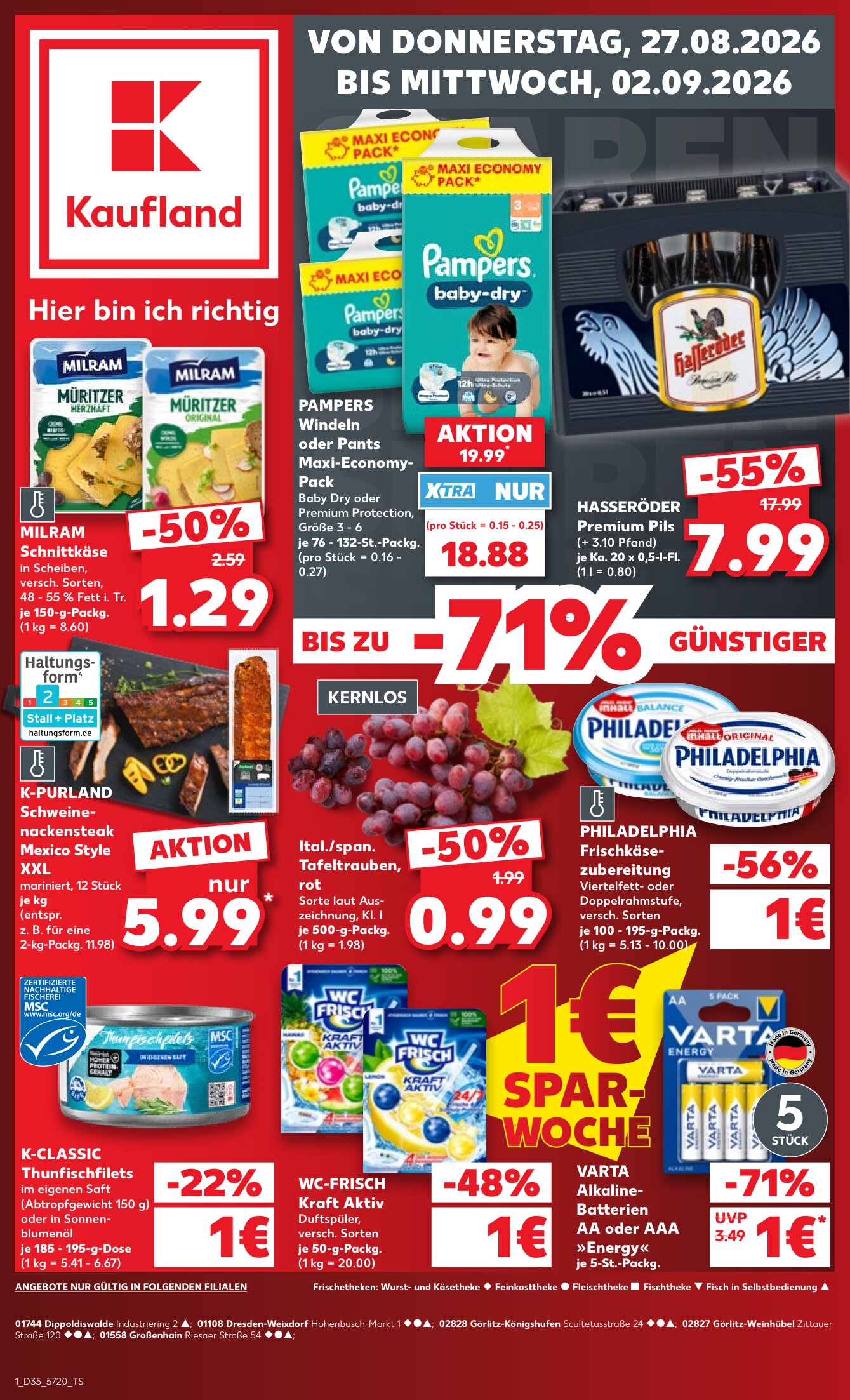 Kaufland angebote 27.08.2026