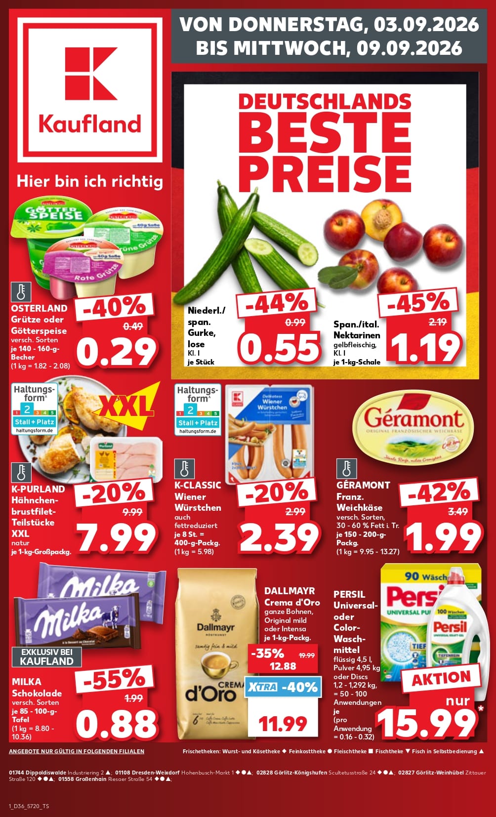Kaufland angebote 03.09.2026