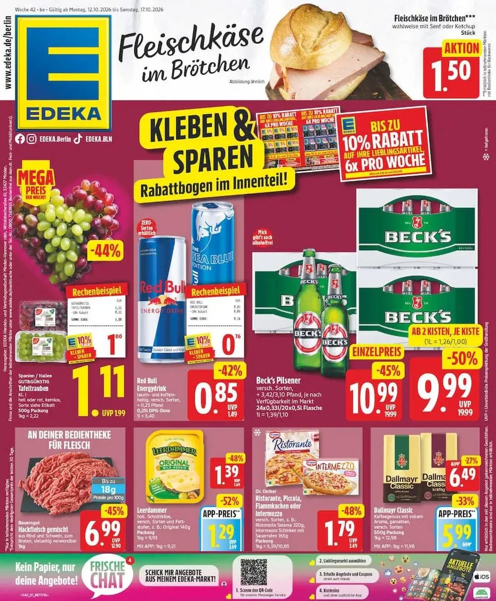 Edeka angebote 12.10.2026