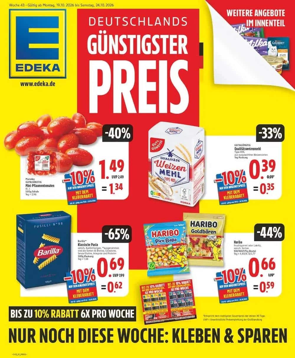 Edeka angebote 19.10.2026