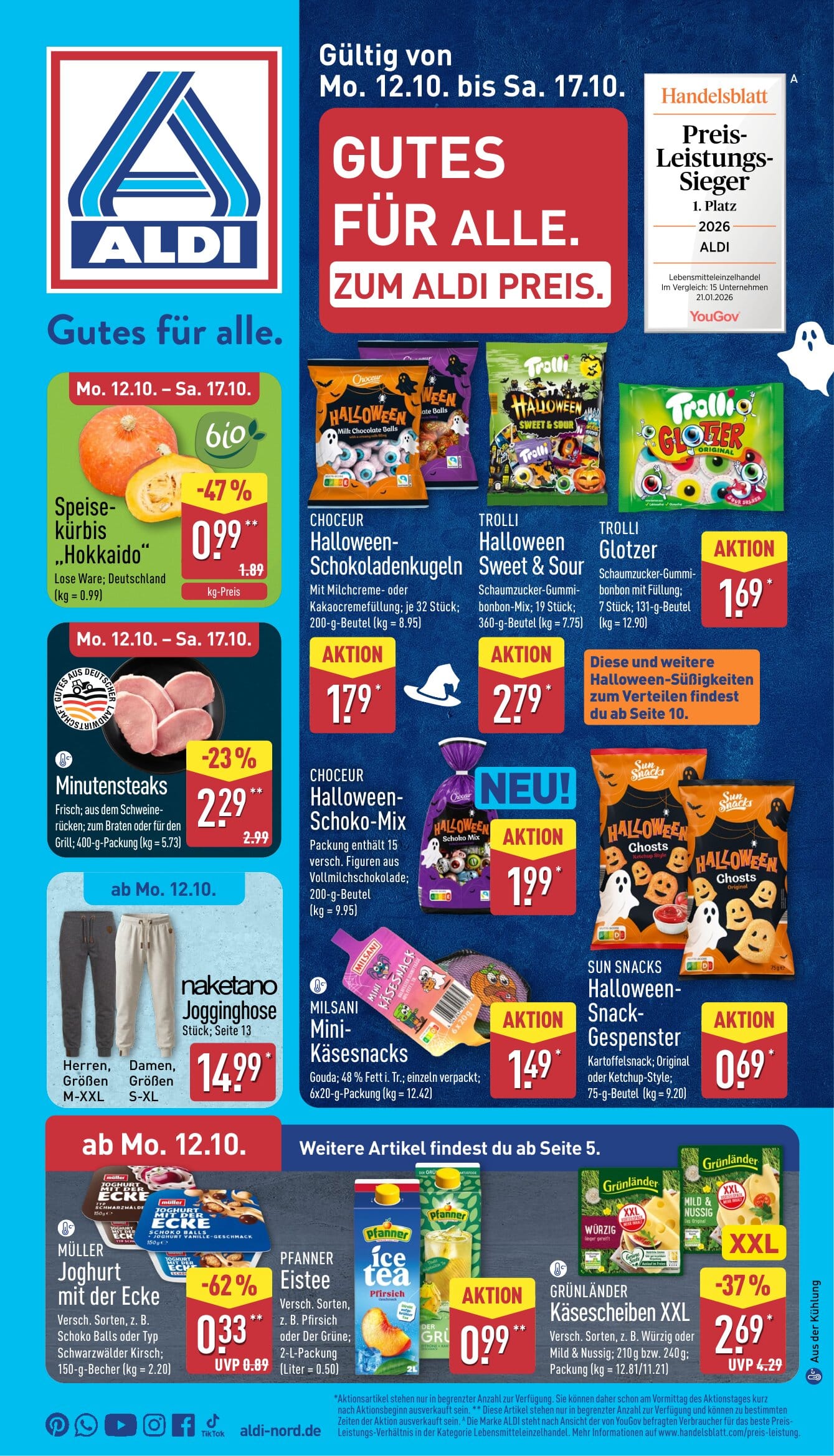 Aldi Nord angebote 12.10.2026