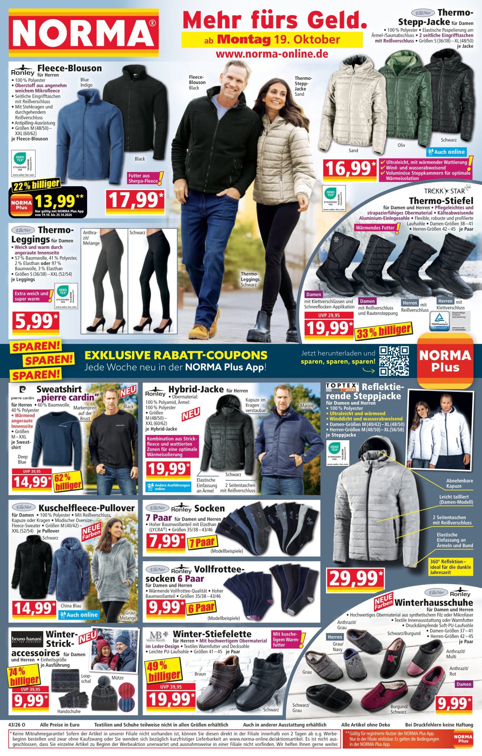 Norma angebote 19.10.2026